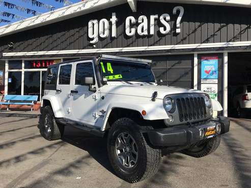 2014 Jeep Wrangler Unlimited 4WD 4dr Sport for sale in Bellflower, CA