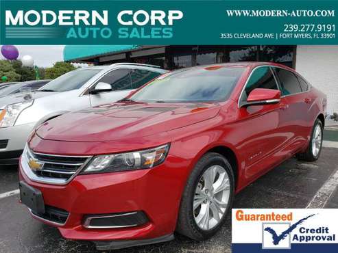 2014 Chevy Impala LT - Premium Seating Pkg! Beautiful and Comfy! for sale in Fort Myers, FL