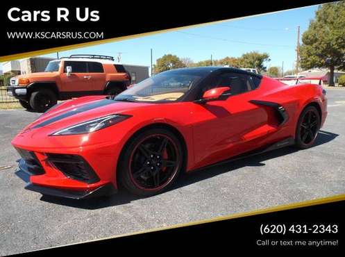 2022 Corvette Stingray R , W/extras! 300 miles - - by for sale in Chanute, MO