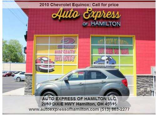 2010 Chevrolet Equinox 899 Down TAX BUY HERE PAY HERE - cars & for sale in Hamilton, OH
