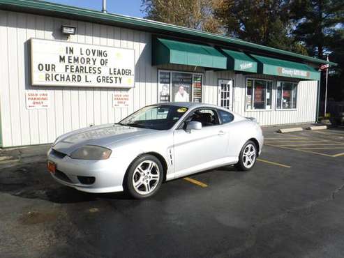 2006 HYUNDAI TIBURON GT LOAD 800$ DOWN FREE TV LOW MILES - cars &... for sale in Machesney Park, IL