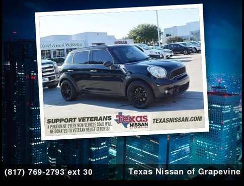 2012 MINI Cooper S Countryman Base - cars & trucks - by dealer -... for sale in GRAPEVINE, TX