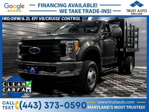 2017 Ford Super Duty F-350 DRW Chassis XLRegular Cab Dually Pickup for sale in Sykesville, MD