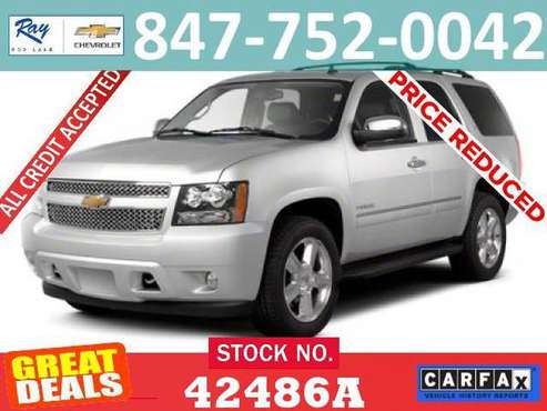 ✔️2011 Chevrolet Tahoe LTZ 4WD Bad Credit Ok EMPLOYEE PRICES - cars... for sale in Fox_Lake, IL