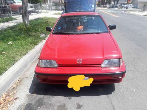 1986 Honda Crx Si for sale in Riverside, CA