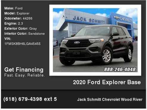 2020 Ford Explorer Base - - by dealer - vehicle for sale in Wood River, MO