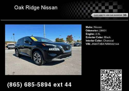 2021 Nissan Rogue SV - - by dealer - vehicle for sale in Oak Ridge, TN