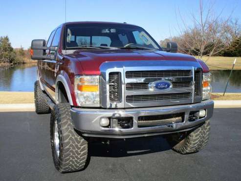 2008 Ford F-250 F250 F 250 Super Duty Lariat 4dr Crew Cab 4WD SB -... for sale in Norman, OK