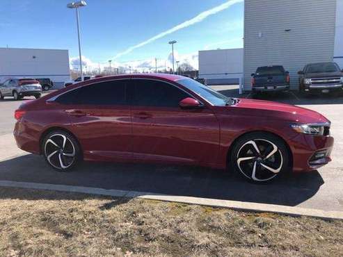 2018 Honda Accord Sedan Sport 1 5T sedan San Marino Red - cars & for sale in Post Falls, MT