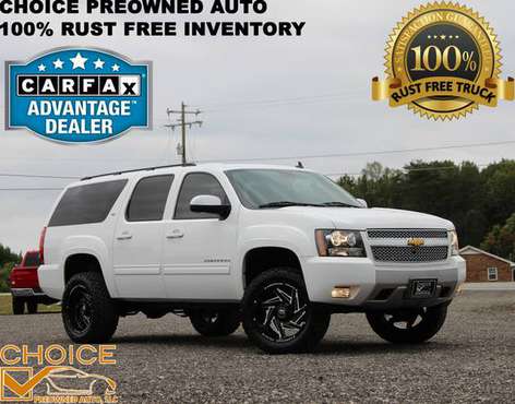 💥3.5 INCH RCX LEVELED🍒2012 CHEVROLET SUBURBAN Z71 4X4 - FULLY LOADED for sale in KERNERSVILLE, NC