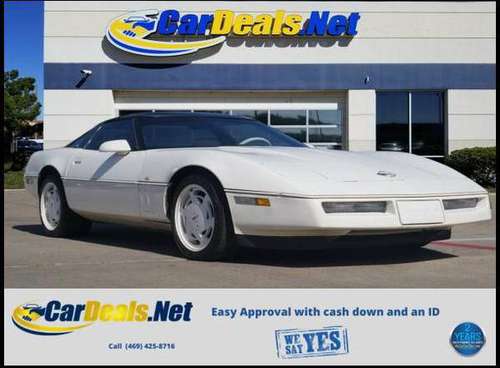 1988 Chevrolet Chevy Corvette Base - Guaranteed Approval! - (? NO -... for sale in Plano, TX