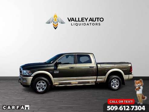 2012 Ram 2500 Laramie Longhorn Pickup w/63, 401 Miles Valley Auto for sale in Spokane Valley, MT