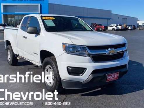 2016 Chevy Chevrolet Colorado 2WD WT pickup White for sale in Marshfield, MO