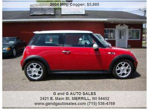 2004 MINI Cooper S 2dr Supercharged Hatchback 166110 Miles - cars & for sale in Merrill, WI