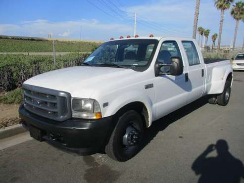 2002 Ford Superduty F350 dually crewcab 6 8 1 gov owner - cars & for sale in San Diego, CA
