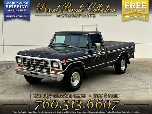 1978 Ford F 250 Camper Deluxe v8 Big Block 460 Pickup which won t for sale in HI