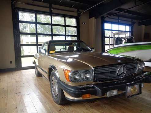 1988 *Mercedes-Benz* *560* *SL* Gold for sale in Ocala, FL