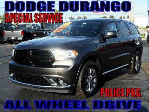 2018 DODGE DURANGO POLICE PACKAGE - GUARANTEED APPROVAL! for sale in Warren, MI
