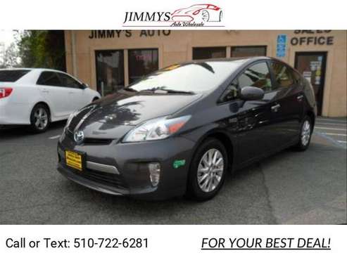 2015 Toyota Prius PlugIn hatchback GRAY - - by dealer for sale in Brentwood, CA