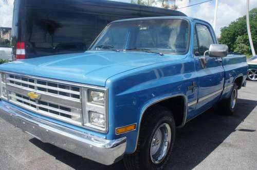 1986 Chevy Silverado C10 - cars & trucks - by dealer - vehicle... for sale in Lantana, FL