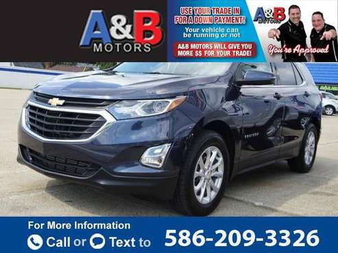 2018 Chevy Chevrolet Equinox FWD 4dr LT w/1LT suv Blue - cars & for sale in Roseville, MI
