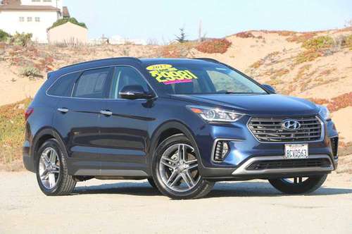2017 Hyundai Santa Fe Blue For Sale NOW! - cars & trucks - by dealer... for sale in Seaside, CA