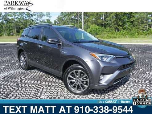 2017 Toyota RAV4 Hybrid Limited AWD for sale in Wilmington, NC