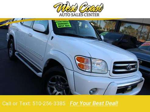 2003 Toyota Sequoia Limited - - by dealer - vehicle for sale in Sacramento , CA