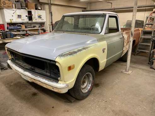 1969 Chevy C10 Shortbed project for sale in Klamath Falls, OR