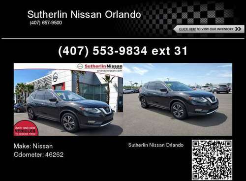 2018 Nissan Rogue Sl - - by dealer - vehicle for sale in Orlando, FL