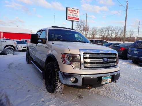 2014 Ford F-150 Lariat 4x4 4dr SuperCrew Styleside 6 5 ft - cars & for sale in Savage, MN