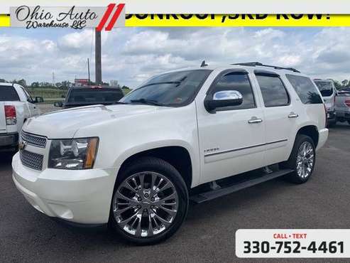 2010 Chevrolet Tahoe LTZ 4x4 Navi Tv/DVD Sunroof 3rd Row We Finance for sale in Canton, OH