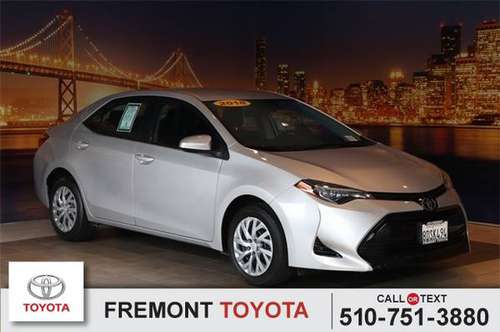 2018 Toyota Corolla LE - - by dealer - vehicle for sale in Fremont, CA