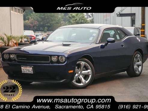 2014 Dodge Challenger SXT coupe Jazz Blue Pearlcoat for sale in Sacramento , CA