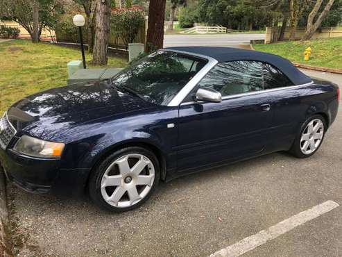 2005 AUDI S4 QUATTRO CABRIOLET LOW MILES ! - - by for sale in Redmond, WA
