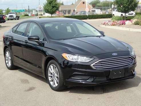 2017 Ford Fusion sedan SE (Shadow Black) GUARANTEED APPROVAL for sale in Sterling Heights, MI