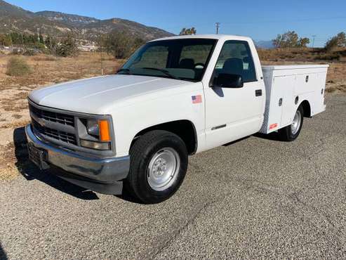 1999 Chevy 2500 Utility Truck - clean title for sale in Rialto, CA