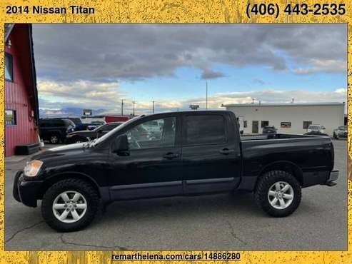 2014 Nissan Titan 4WD Crew Cab SWB SL - - by dealer for sale in Helena, MT