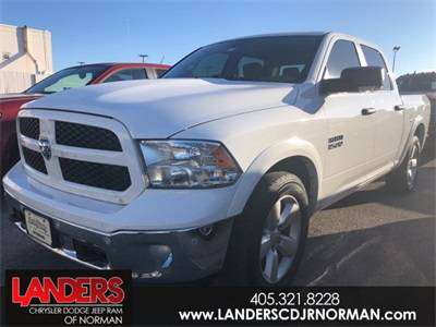 2015 RAM 1500 BIG HORN*WHITE*REMOTE START*CREW CAB*UCONNECT!!!!!!!!!!! for sale in Norman, TX