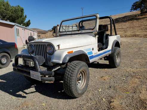 1982 Jeep CJ7 Smogged + Registered = Awesome for sale in King City, CA