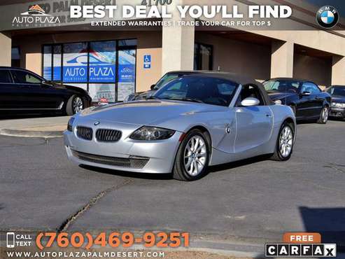 🚗 2008 BMW *Z4* *Z 4* *Z-4* *3.0i* *3.0 i* *3.0-i* $220 /mo Low,... for sale in Palm Desert , CA
