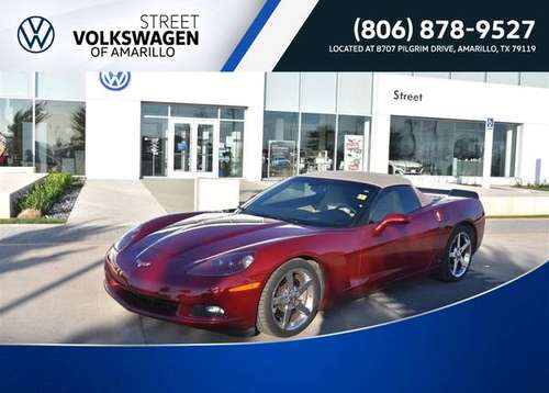 2006 Chevrolet Corvette 2DR CONV Monthly payment of for sale in Amarillo, TX