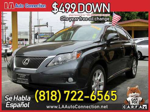 2010 Lexus RX 350 FOR ONLY 369/mo! - - by dealer for sale in Van Nuys, CA