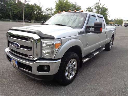 2011 Ford F-250 SD Lariat Crew Cab Long Bed 4WD 6.7 diesel Very Clean for sale in Waynesboro, PA