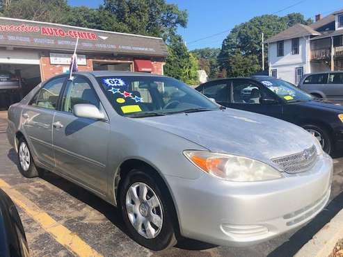 2002 TOYOTA CAMRY LE for sale in Bellingham, MA