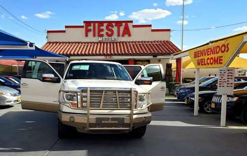 2014 FORD F150 KING RANCH WHITE! - - by dealer for sale in El Paso, TX