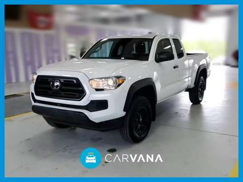 2019 Toyota Tacoma Access Cab SR5 Pickup 4D 6 ft pickup White for sale in Detroit, MI