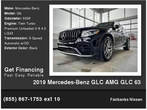 2019 Mercedes-Benz Glc Amg Glc 63 - - by dealer for sale in Fairbanks, AK