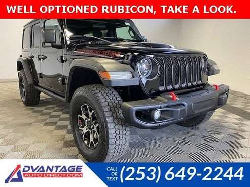 2018 Jeep Wrangler 4x4 4WD Unlimited Rubicon SUV for sale in Kent, WA