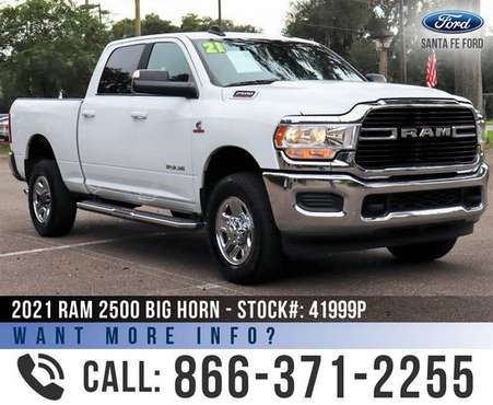 2021 Ram 2500 Big Horn 4WD Push to Start - Bluetooth for sale in Alachua, FL